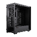 Компьютерный корпус E-ATX, без блока питания/ Gamemax Quest E-ATX case, black, w/o psu, w/1xUSB3.0+2xUSB2.0+1xTYpe-C Gen2, Combo Audio, w/1x12cm Black Fan (FN-12WFBK), фото 3