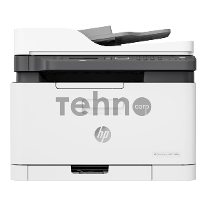 МФУ лазерный HP LaserJet 179fnw (4ZB97A) принтер/сканер/копир, A4 WiFi белый/серый
