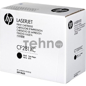 Контрактный Тонер Картридж HP 81X CF281XC черный для HP LJ Pro M630z/f/h M605dh/n/x