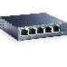 Коммутатор TP-Link SOHO  TL-SG105  5-port Desktop Gigabit Switch, 5 10/100/1000M RJ45 ports, metal case, фото 5
