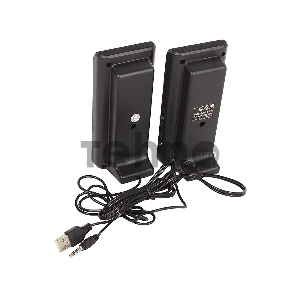 Акустическая система 2.0 CBR CMS 295, Black, 3.0 W*2, USB
