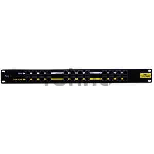 Панель POE 19, 12 портов, с одним блоком питания 48V, 120W Панель POE 19, 12 портов, с одним блоком питания 48V, 120W