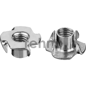 Гайка врезная, M8x11мм, 5 кг (880 шт.), оцинкованная, ЗУБР