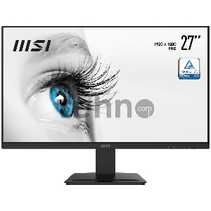 Монитор MSI PRO MP273 27 FHD (1920x1080 (матовый))/flat/IPS/75Hz/5ms/HDMI/DP/1y/3.9kg/black 27(1920x1080 (матовый))/  (Ghz)/Mb/Gb/Ext:war 1y/black/