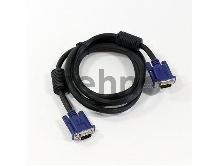Кабель VCOM VVG6448-1.8M(O) Кабель монитор-SVGA card (15M-15M) 1,8м 2 фильтра