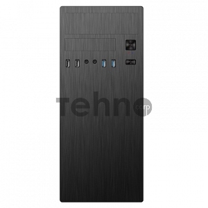 Корпус MidiTower Powerman DA812BK Black PM-500ATX-F 2*USB 2.0+2*USB 3.0 Audio ATX
