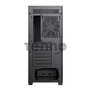 Компьютерный корпус E-ATX, без блока питания/ Gamemax Quest E-ATX case, black, w/o psu, w/1xUSB3.0+2xUSB2.0+1xTYpe-C Gen2, Combo Audio, w/1x12cm Black Fan (FN-12WFBK)