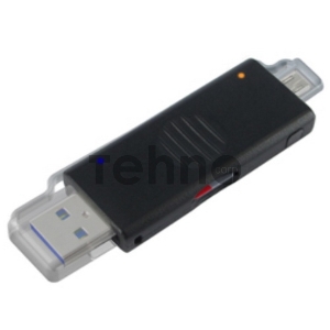 Картридер OTG / USB 3.0 Card Reader and Power & Sync KeyChain Adapter (UCR01A)
