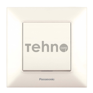 Переключатель Panasonic Arkedia Slim скрыт. 1кл. IP20 бежевый (упак.:1шт) (WNTC00032BG-RU)