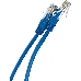 Патчкорд 0,5м "Telecom" UTP кат.5е RJ45, литой, синий, NA102-L-0.5M, фото 8
