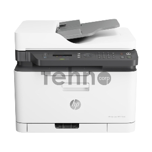 МФУ лазерный HP LaserJet 179fnw (4ZB97A) принтер/сканер/копир, A4 WiFi белый/серый