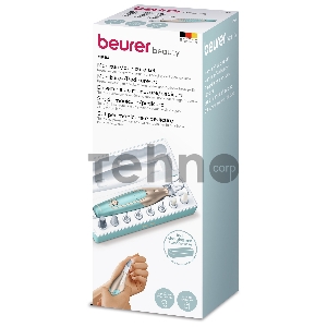 Маникюрно-педикюрный набор Beurer MP84 насадок в компл.:10шт бирюзовый