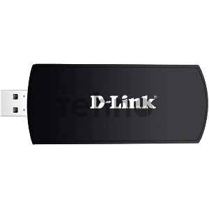 Адаптер D-Link DWA-192/RU/B1A Wireless AC1750 Dual-band USB Adapter, 802.11a/b/g/n / 802.11ac, 2.4 GHz / 5 GHz