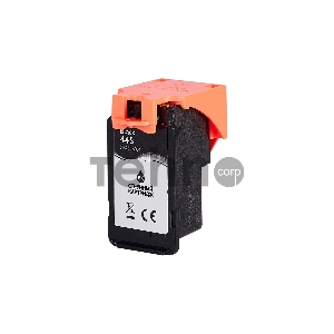 Струйный картридж Sakura 8283B001 (445 Black) для Canon, черный, 8 мл., 180 к.