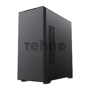 Компьютерный корпус E-ATX, без блока питания/ Gamemax Quest E-ATX case, black, w/o psu, w/1xUSB3.0+2xUSB2.0+1xTYpe-C Gen2, Combo Audio, w/1x12cm Black Fan (FN-12WFBK)