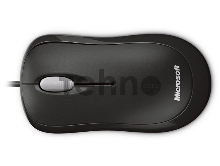 Мышь Microsoft Basic черный оптическая (1000dpi) USB (2but)