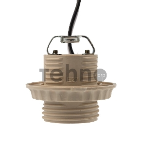 Патрон E27 с проводом 20 см белый REXANT