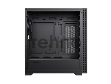 Компьютерный корпус E-ATX, без блока питания/ Gamemax Quest E-ATX case, black, w/o psu, w/1xUSB3.0+2xUSB2.0+1xTYpe-C Gen2, Combo Audio, w/1x12cm Black Fan (FN-12WFBK)