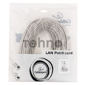 Патч-корд UTP Gembird/Cablexpert 5e, 20м, литой, многожильный (PP12-20M)