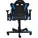 Компьютерное кресло игровое Formula series OH/FE08/NB цвет черный с синими вставками нагрузка 120 кг, фото 10