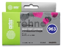 Картридж струйный Cactus CS-EPT963 пурпурный для Epson Stylus Photo R2880 (13ml)