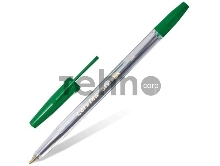 Ручка шариковая Universal CORVINA51 40163/04 прозрачный корпус зеленые чернила