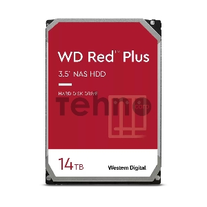 Жесткий диск SATA 14TB 6GB/S 512MB RED WD140EFGX WDC