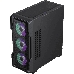 Компьютерный корпус E-ATX, без блока питания Gamemax SIEGE BK E-ATX case, black, w/o psu, w/1xUSB3.0+2xUSB2.0, Combo Audio, w/3x12cm ARGB front fan (1xFN-12A-M6I, 2xFN-12A-S6I), w/1x12cm ARGB rear fan (FN, фото 3