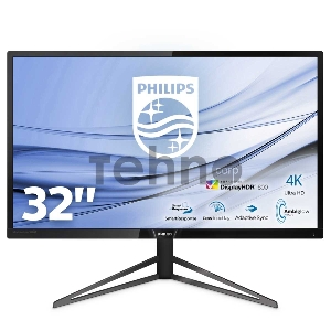 МОНИТОР 31.5 PHILIPS 326M6VJRMB/00 Black (4K, MVA, Ambiglow, 3840x2160, 4 ms, 178°/178°, 600 cd/m, 80M:1, +3xHDMI 2.0,