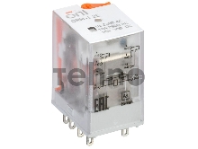 Реле интерфейсное ORM-1 2C 220В AC с LED и тест. кнопкой ONI ORM-1-2C-AC220V-L-B