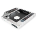 Контейнер для HDD Gembird MF-95-02 Низкопрофильный адаптер для 2.5-дюймового накопителя в отсек 5.25 дюйма, 12 мм, фото 3