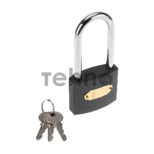 Замок навесной серия «Чугун» 60 мм длинная дужка ЧЕТЫРЕ СЕЗОНА