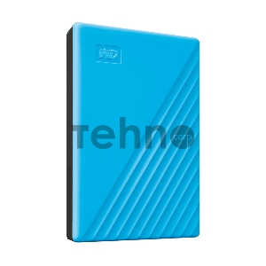 Внешний жесткий диск Western Digital Original USB 3.0 4Tb WDBPKJ0040BBL-WESN My Passport 2.5 голубой
