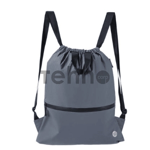 Сумка NINETYGO Manhattan Tyvek Drawstring Bag серая Сумка NINETYGO Manhattan Tyvek Drawstring Bag серая
