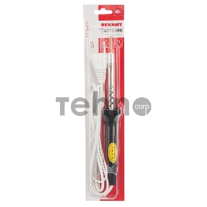 Паяльник REXANT, керам.нагреватель, 40 Вт, 230 В, ЭПСН