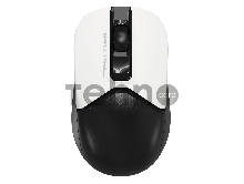 Мышь A4Tech Fstyler FG12 Panda белый/черный оптическая (1200dpi) беспроводная USB (3but)