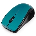 Мышь беспроводная Gembird MUSW-320-B, 2.4ГГц, голубой, 2 кнопки+колесо-кнопка, 1000 DPI, батарейки в комплекте, блистер, фото 1