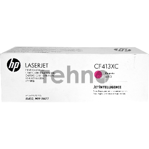 Контрактный картридж HP 410X лазерный пурпурный увеличенной емкости (5000 стр)