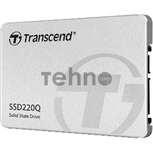 Флеш-накопитель Transcend Твердотельный накопитель SSD 2TB, 2.5 SSD, SATA3, QLC