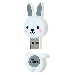 Флеш Диск 8GB Mirex Rabbit, USB 2.0, Серый, фото 3