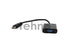 Переходник HDMI-VGA Cablexpert A-HDMI-VGA-04, 19M/15F, провод 15см