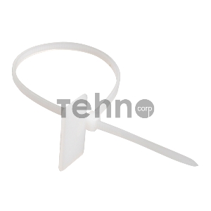 Хомут кабельный ХП1 3х150 нейл. бел. с таб. 25х15 (уп.100шт) ИЭК UHH61-3-150-100