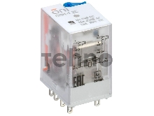Реле интерфейсное ORM-1 2C 24В DC с LED и тест. кнопкой ONI ORM-1-2C-DC24V-L-B