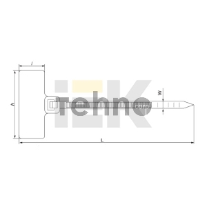 Хомут кабельный ХП1 3х150 нейл. бел. с таб. 25х15 (уп.100шт) ИЭК UHH61-3-150-100