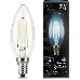 Лампа светодиодная Filament Свеча E14 9Вт 4100К GAUSS 103801209, фото 2