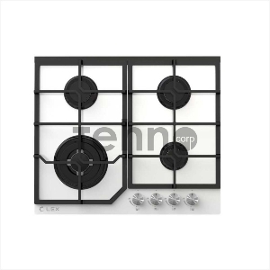 Газовая варочная поверхность Lex GVG 640-1 WH белый