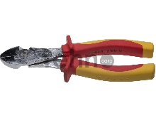 Диэлектрические усиленные бокорезы ЗУБР Эксперт Электромонтажник, двухкомпонентная рукоятка, до 1000В, 170мм 22145-6-17