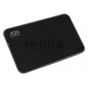 Внешний корпус для HDD AgeStar 3UB2A8 SATA II пластик/алюминий черный 2.5