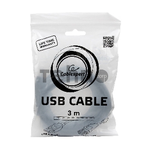 Кабель Gembird PRO CCF-USB2-AMAF-10 USB 2.0  3.0м AM/AF  позол.конт., фер.кол.,  пакет