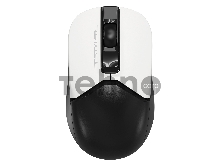 Мышь A4Tech Fstyler FG12S Panda белый/черный оптическая (1200dpi) silent беспроводная USB (3but)